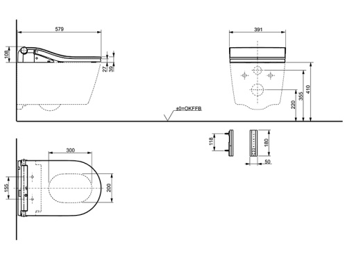 Крышка-биде TOTO TCF802C2IN#NW1 - фото 2