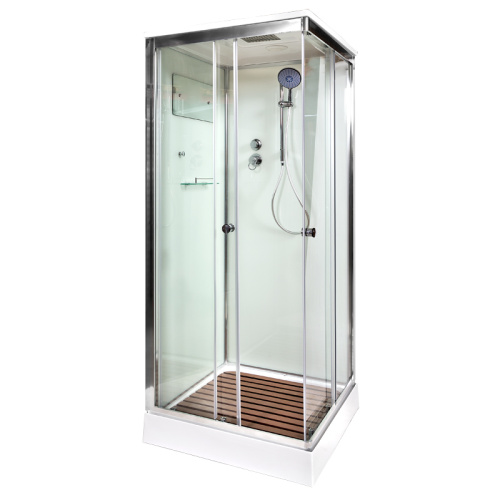 Душевая кабина AvaCan K409S 90х90 квадратная с крышей ориентация универсальная - фото 3