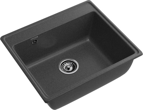Кухонная мойка Granfest Vertex V-580 графит 58х50 цвет графит поверхность матовая - фото 2