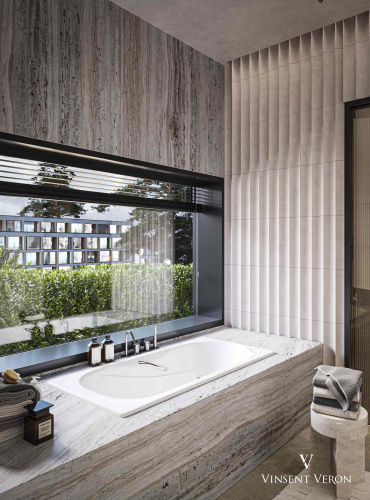 Ванна чугунная Vinsent Veron Haiti VHT1708042H/VH008CH-AS 170х80 пристенная прямоугольная с ножками с ручками - фото 3