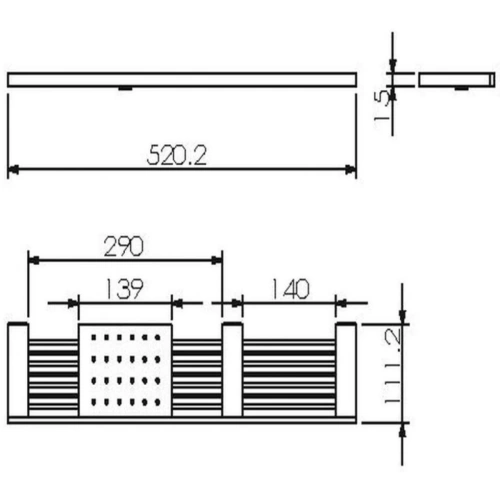 Полка Langberger VICO 31060E - фото 3