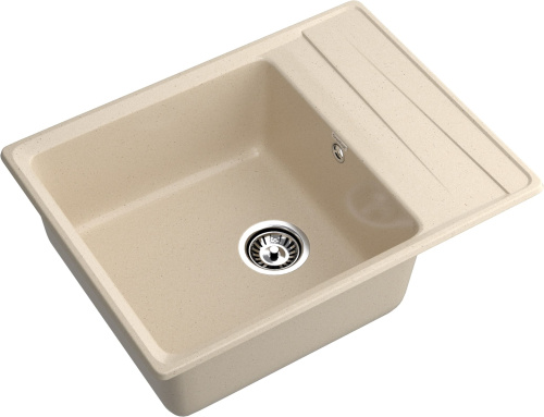 Кухонная мойка Granfest Level LV-660L кашемир 66х50 цвет бежевый поверхность матовая - фото 2