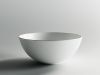 Раковина из сантехнического фарфора Ceramica Nova ELEMENT CN6003 40х40 накладная цвет белый без отверстий под смеситель