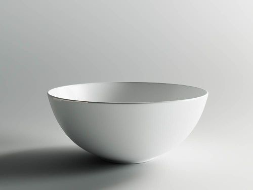 Раковина из сантехнического фарфора Ceramica Nova ELEMENT CN6003 40х40 накладная цвет белый без отверстий под смеситель - фото 4