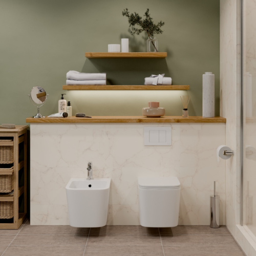 Биде Iberica Blanca Toledo bide IB.TLA.B12 подвесное - фото 4