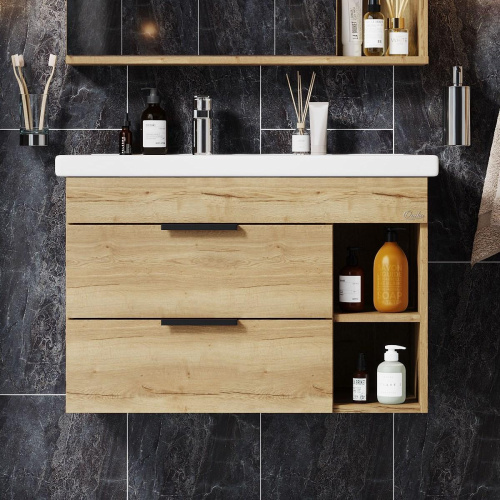 Тумба под раковину Onika Легран 108047 77х44х50 подвесная - фото 2