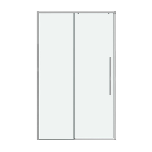 Душевая дверь Grossman Galaxy 100.K33.01.140.10.00 140х195 стекло прозрачное профиль хром глянцевый