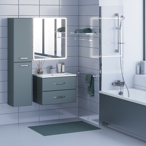 Шкаф-пенал Uperwood Foster 291020528 36х30х160 подвесной - фото 2