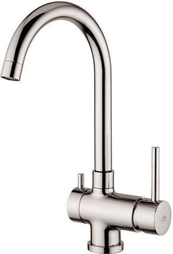 Смеситель для кухни Paffoni Stick SK190ST на мойку сталь