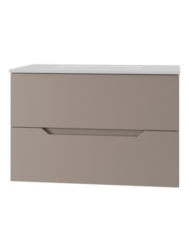 Тумба с раковиной Orange Line Li-70TuL+Ra 72х47х54 - фото 2