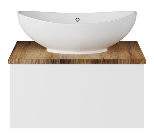 Тумба под раковину Misty Ива П-Ива-01060-951Я 60х45х30 подвесная - фото 2