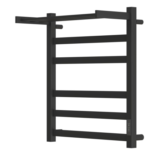 Полотенцесушитель Point Меркурий PN83856PB 53х60 электрический черный - фото 3