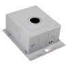 Кухонная мойка Melana ProfLine MLN-R4050H+коландер 40х50 цвет серый поверхность матовая