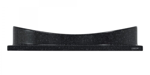 Раковина из искусственного камня СанТа 900144 70х45 подвесная цвет млечный путь - фото 4