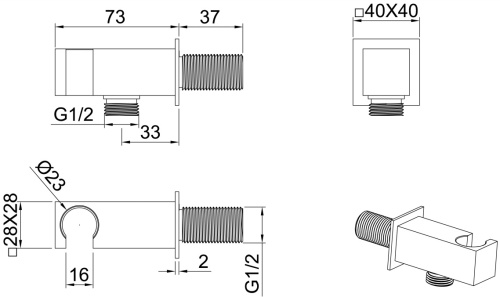 Шланговое подключение Allen Brau Infinity 5.21017-31 - фото 2