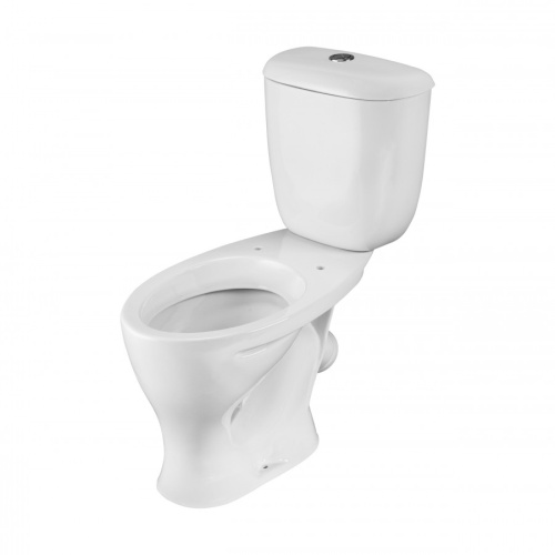 Унитаз-компакт напольный с бачком Santeri Воротынский 1P4017S0000BF белый с сиденьем каскадный смыв - фото 3