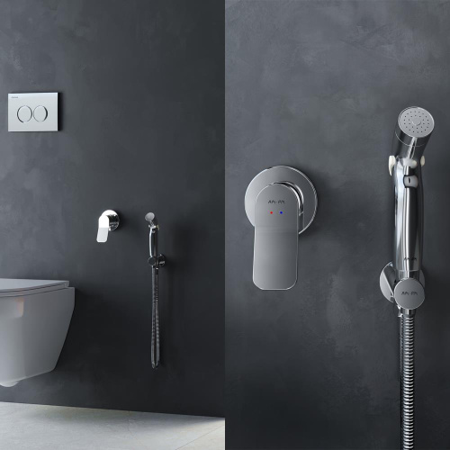 Гигиенический душ со смесителем Am.Pm X-Joy F40H85A00 хром - фото 4