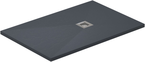 Душевой поддон Allen Brau Priority 8.31007-BGM 120х90 искусственный камень синий/серый без каркаса - фото 2