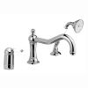 Смеситель Nicolazzi Petit Mont Blanc 3449BZ76 на борт ванны хром