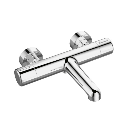 Душевая стойка Agger Thermo A2493500 настенная цвет хром с термостатом - фото 3