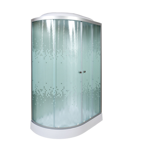 Душевая кабина AvaCan L902RGM+EL 120х80 асимметричная с крышей ориентация правая - фото 2