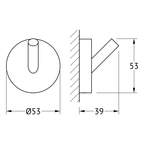 Крючок Artwelle Harmonie HAR 001 - фото 2