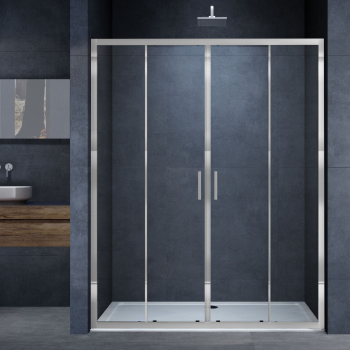 Душевая дверь Vincea Alpha VDS-3AL2180CL 180х190 стекло прозрачное профиль хром глянцевый