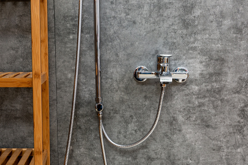 Душевая стойка Agger Happy A0493500 настенная цвет хром - фото 5