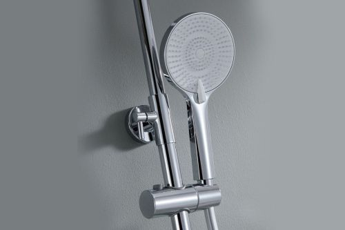 Душевая стойка Royal Bath RB83123 настенная цвет хром - фото 4