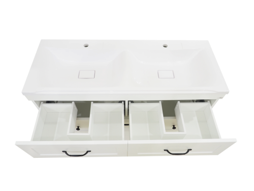 Тумба под раковину Misty Дуэт П-Ду011206я01-1 120х44х82 напольная - фото 3