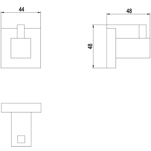Крючок Timo Selene 17011/17 - фото 2
