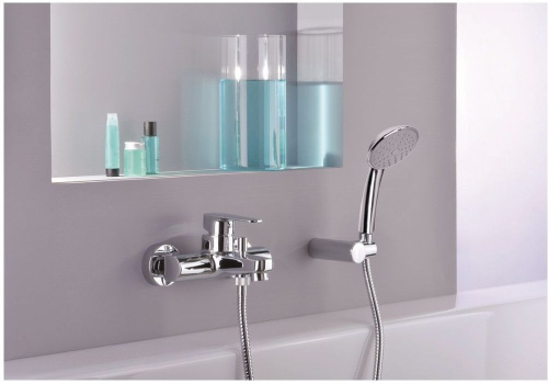 Смеситель для ванны с душем Paffoni Sly SY022CR настенный хром - фото 2