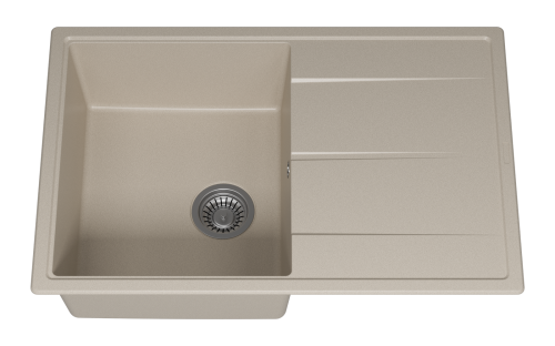 Кухонная мойка Misty Linkor LIN-78х51-02 78х51 цвет бежевый - фото 5