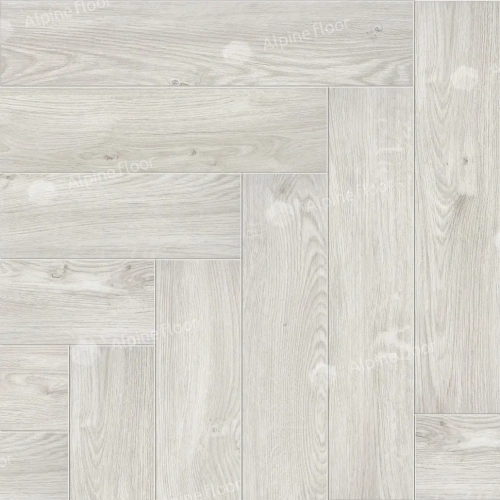 SPC ламинат Alpine Floor Parquet Light ECO 13-11 MC Снежный толщина 0.4 см 43 класс 600х125 - фото 4