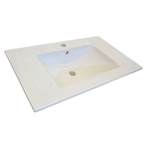 Тумба с раковиной Comforty Бредфорд 00-00008074CF 76х47х87 напольная цвет дуб темный - фото 3