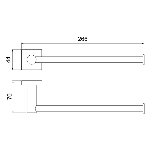 Полотенцедержатель Timo Selene 12054/03 - фото 5
