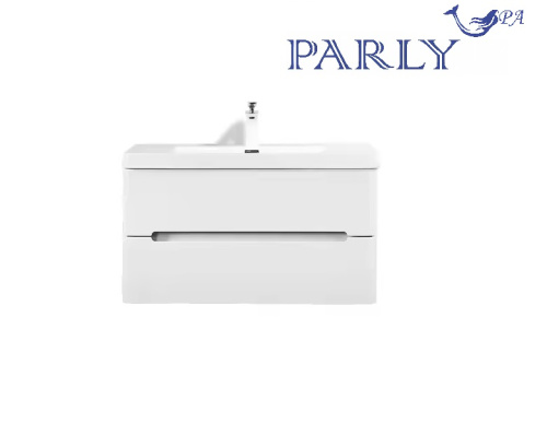 Тумба с раковиной Parly River River100 99,2х47,4х50 подвесная - фото 3