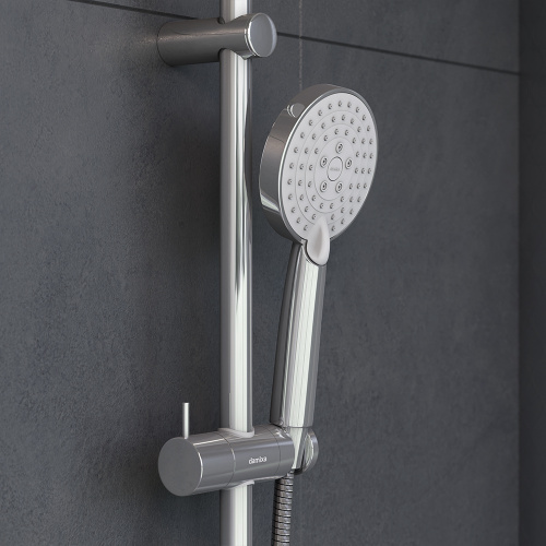 Душевой гарнитур Damixa Origin One 918100000 настенный хром/серый