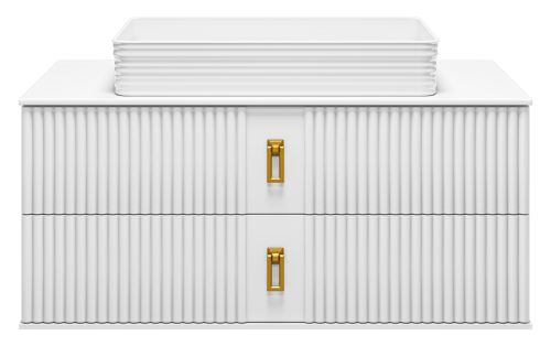 Тумба под раковину Brevita Sevilla SEV-09105-0102Я 105х47х46 подвесная - фото 2