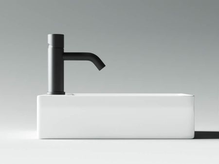 Раковина из сантехнического фарфора Ceramica Nova ELEMENT CN5008 40х20 подвесная цвет белый 1 отверстие под смеситель