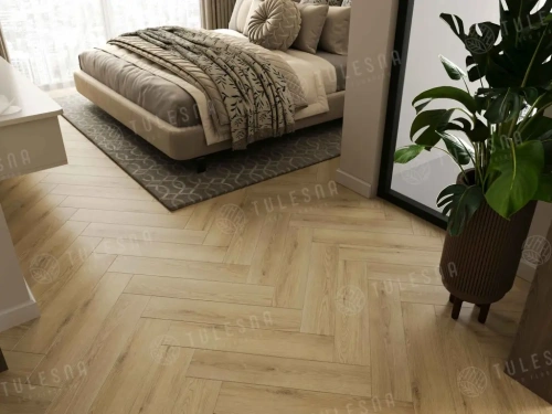 SPC ламинат Tulesna Art Parquet 1005-3 Famoso толщина 0.4 см 43 класс 600х125 - фото 2