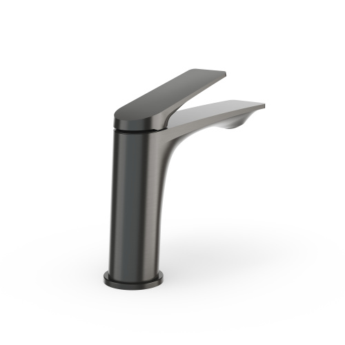 Смеситель Tokito MITSUISHI TOK-MIT-1011GM на раковину вороненая сталь - фото 3