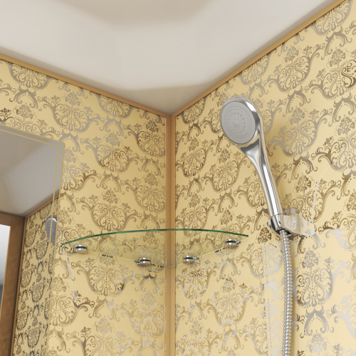 Душевая кабина Niagara Luxe 7702DG 100х100 трапеция с крышей ориентация универсальная - фото 3