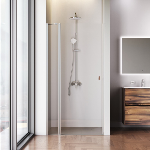 Душевая дверь Am.Pm Sunny W87G-100-1P-MT 100х190 стекло прозрачное профиль хром матовый - фото 3