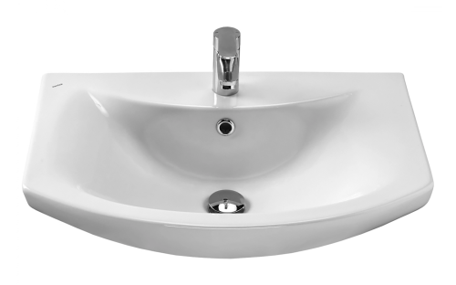 Раковина мебельная керамическая Santek Балтика 65 1.WH20.7.775 65х43 накладная цвет белый - фото 2