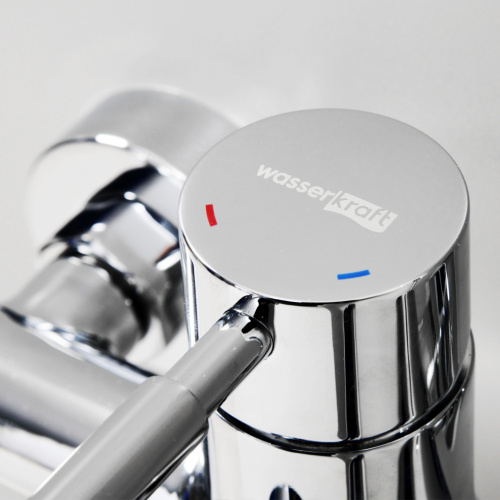 Смеситель для душа WasserKRAFT Main 4100 4102 настенный хром - фото 3