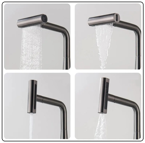 Смеситель для кухни BOCH MANN SOPHIA GR BM10433 на мойку серый - фото 4