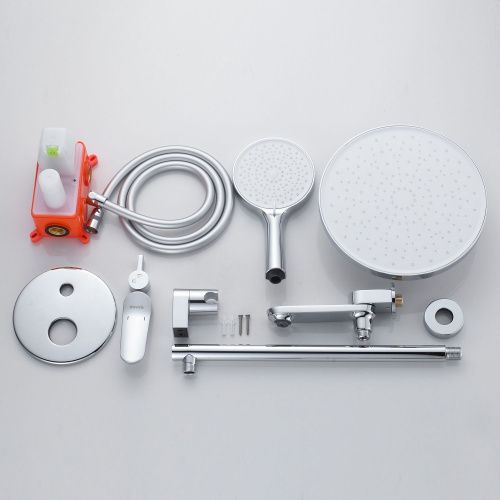 Душевая система Shevanik S4335 встраиваемая в стену цвет хром - фото 4