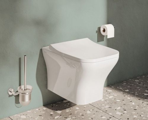Комплект унитаз с инсталляцией и клавишей смыва Vitra Zentrum Square 9875B003-7201 - фото 2