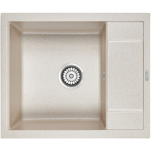 Кухонная мойка Paulmark FLUGEN 50-600 PM216050-BE 60х50 цвет бежевый